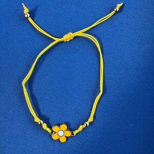 Yellow Flower Bracelet